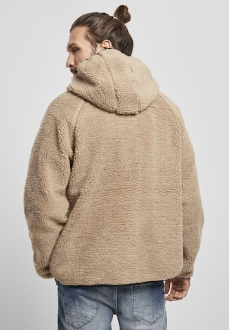 Brandit Fleece jas in Beige