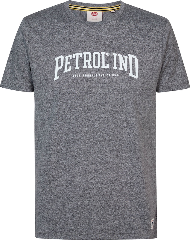 Petrol Industries T-Shirt in Graumeliert