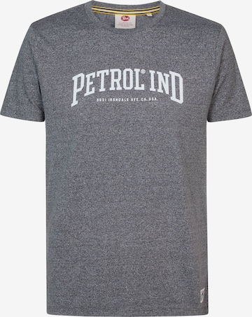 Petrol Industries - Camiseta en gris: frente