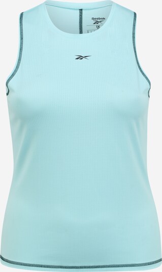 Sport top Reebok Sport pe albastru deschis / negru, Vizualizare produs