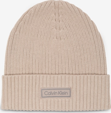 Calvin Klein Шапка в Коричневый: спереди