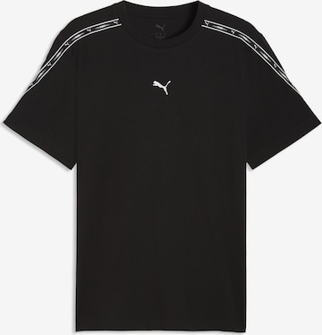 juoda PUMA Marškinėliai 'Essentials Tape': priekis