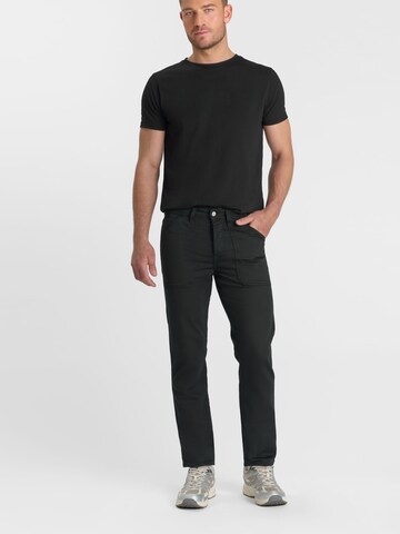 Le Temps Des Cerises Loosefit Jeans in Zwart