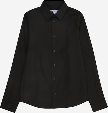 Jack & Jones Junior Overhemd 'JJEAxel' in Zwart: voorkant