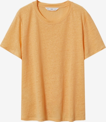 MANGO T-Shirt 'LISINO' in Orange: predná strana