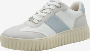 Baskets basses MARCO TOZZI en blanc : devant