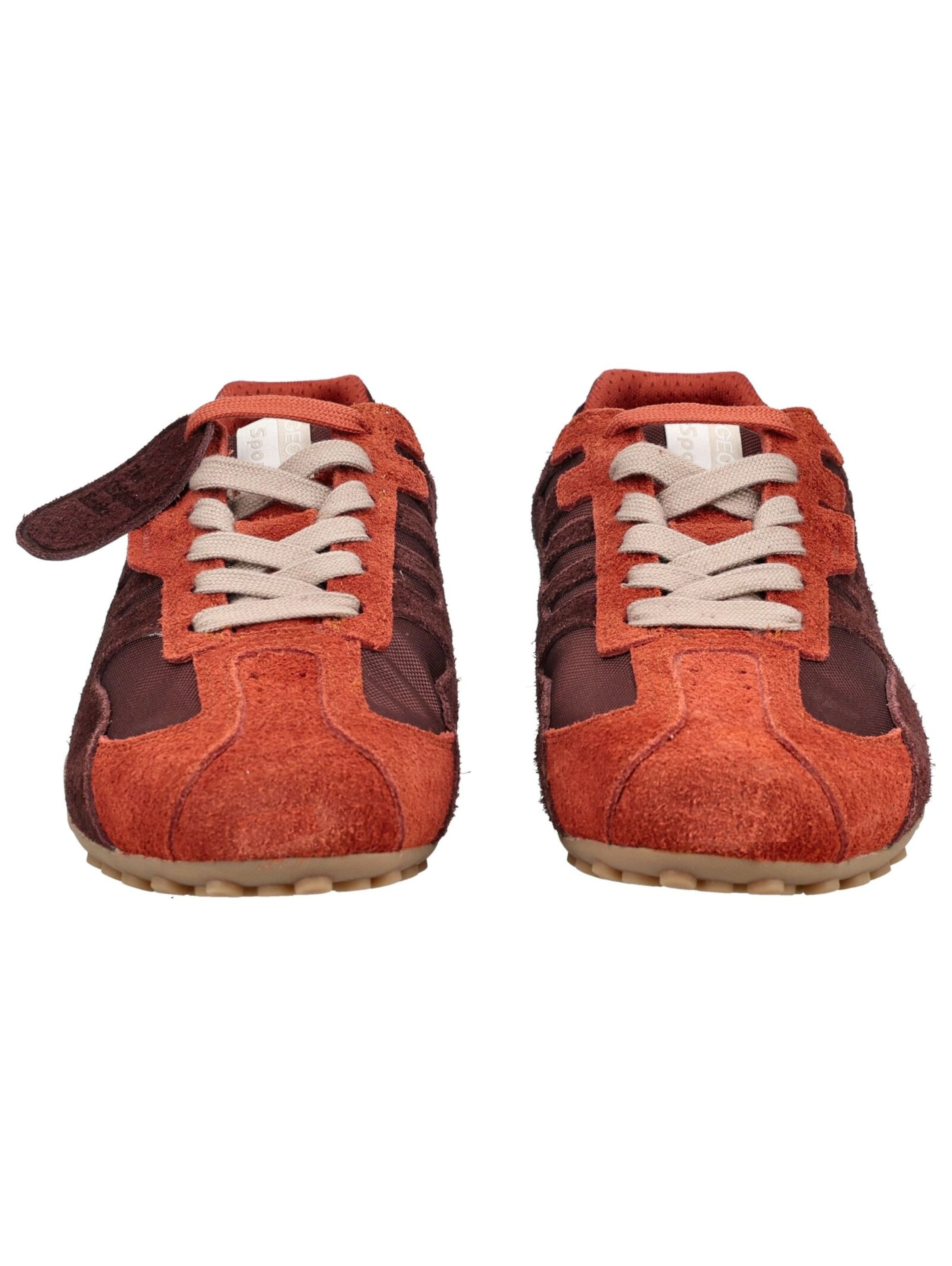 GEOX Platform trainers 'Snake' in Red