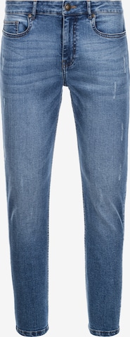 Ombre Regular Jeans 'PADP-0102' in Blauw: voorkant