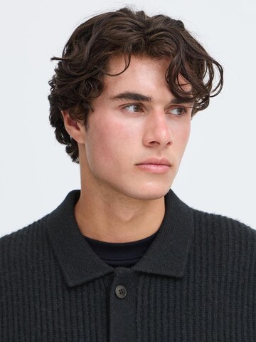 Casual Friday Strickjacke 'CFAlek Knit' in Schwarz