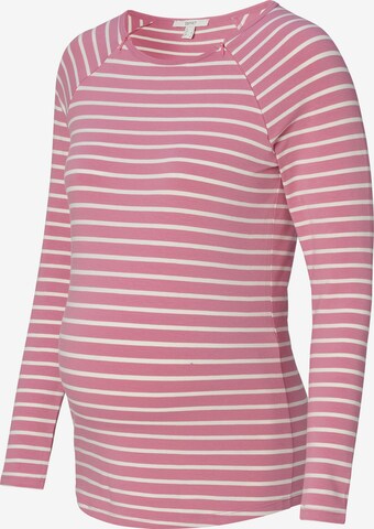Esprit Maternity Тениска в розово: отпред