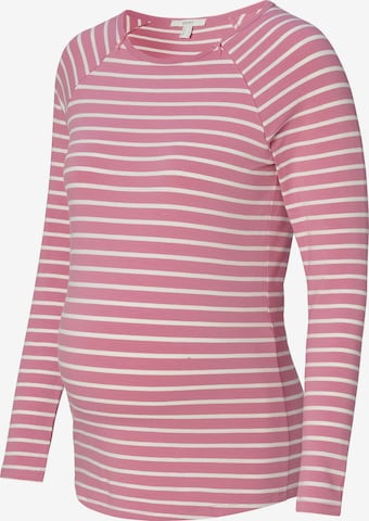 T-shirt Esprit Maternity en rose : devant