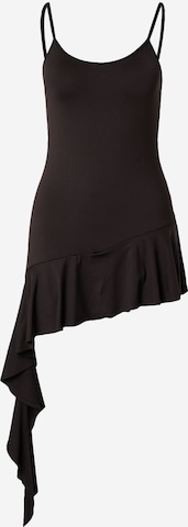 Monki Jurk in Zwart: voorkant