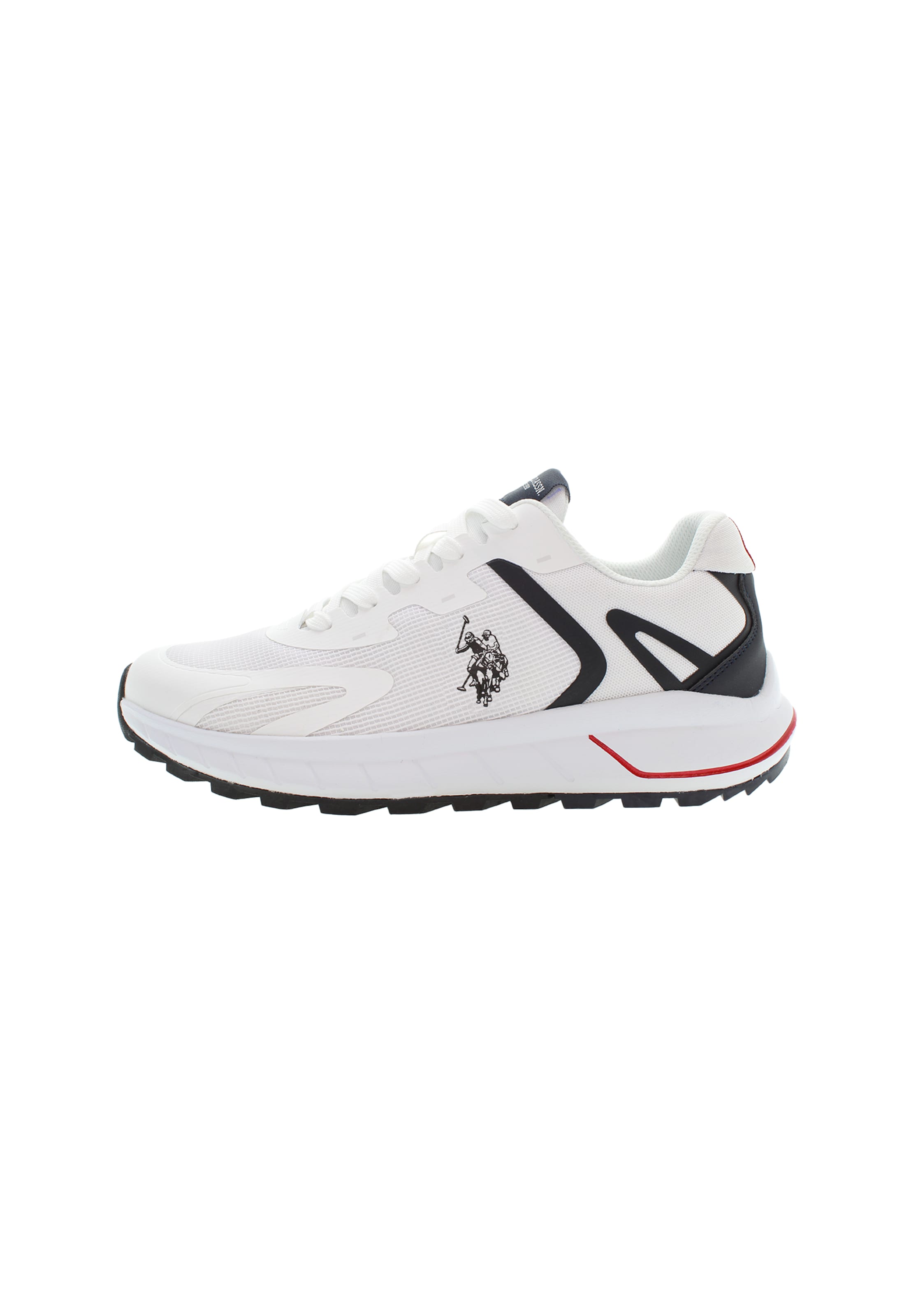 Sneaker bassa 'SETH01' di U.S. POLO ASSN. in bianco: frontale