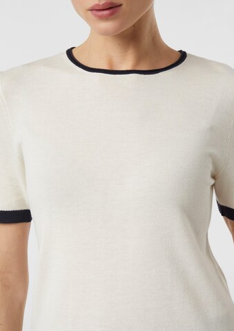 COMMA Strickpullover in Beige