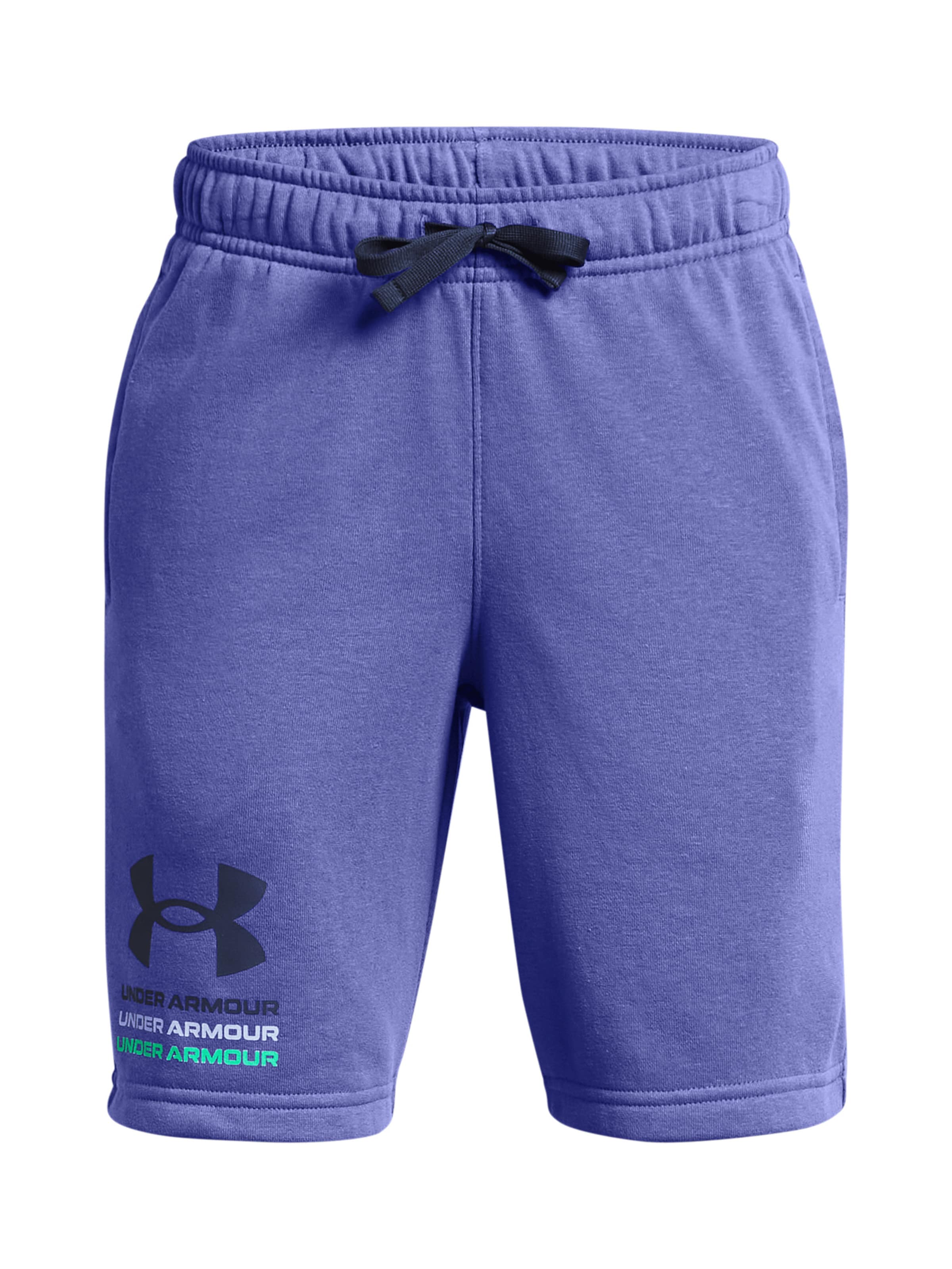 UNDER ARMOUR Regular Sportshorts 'Rival' in Blau: Vorderseite