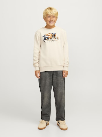 Jack & Jones Junior Normalny krój Jeansy 'JJICHRIS JJORIGINAL' w kolorze szary
