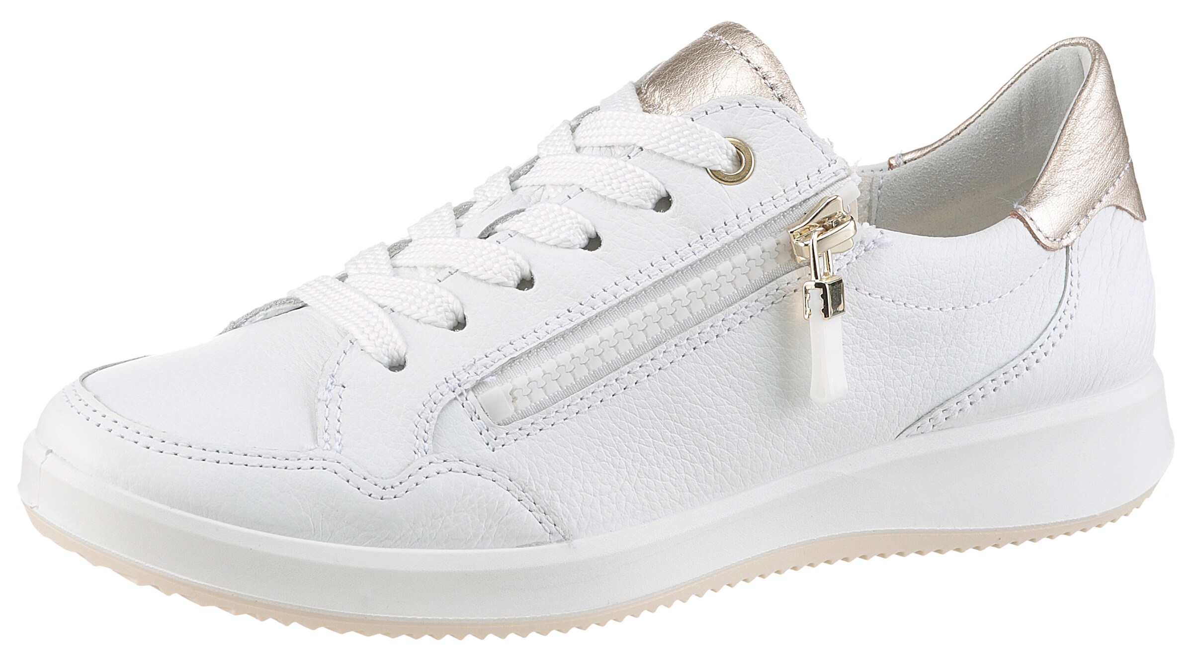 ARA Sneaker in Weiß: Vorderseite