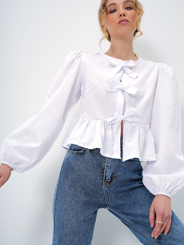 Chemisier Trend Alaçatı Stili en blanc