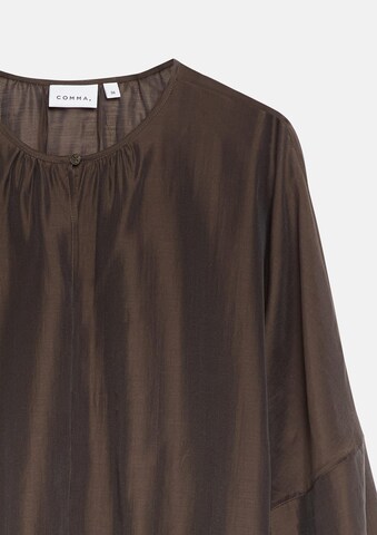 COMMA Bluse in Braun