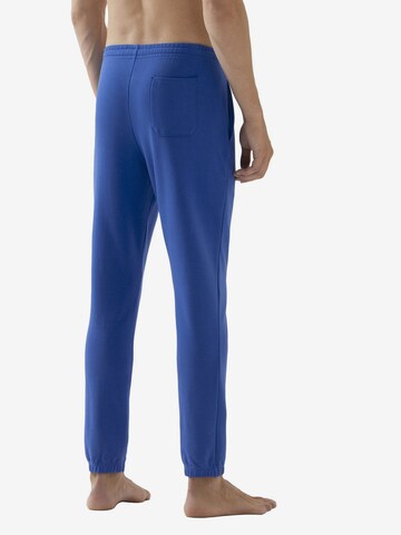 Effilé Pantalon de pyjama Mey en bleu