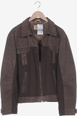 CAMEL ACTIVE Jacket & Coat in XXL in Brown: front