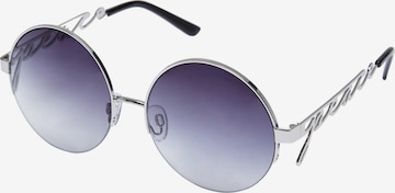 Urban Classics - Óculos de sol 'Peace' em prata: frente