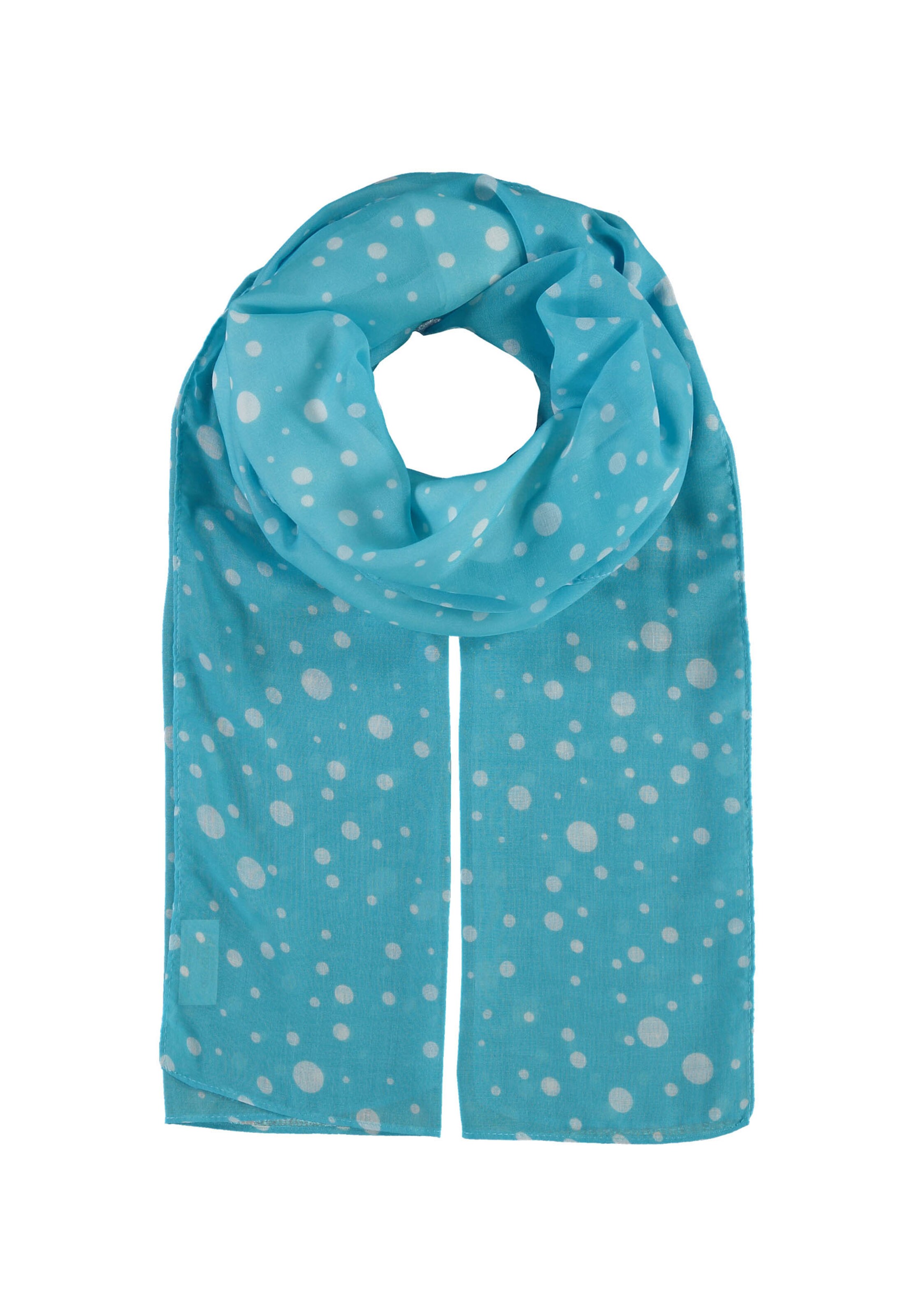 Giorgio Rimaldi Schal in Blau: Vorderseite