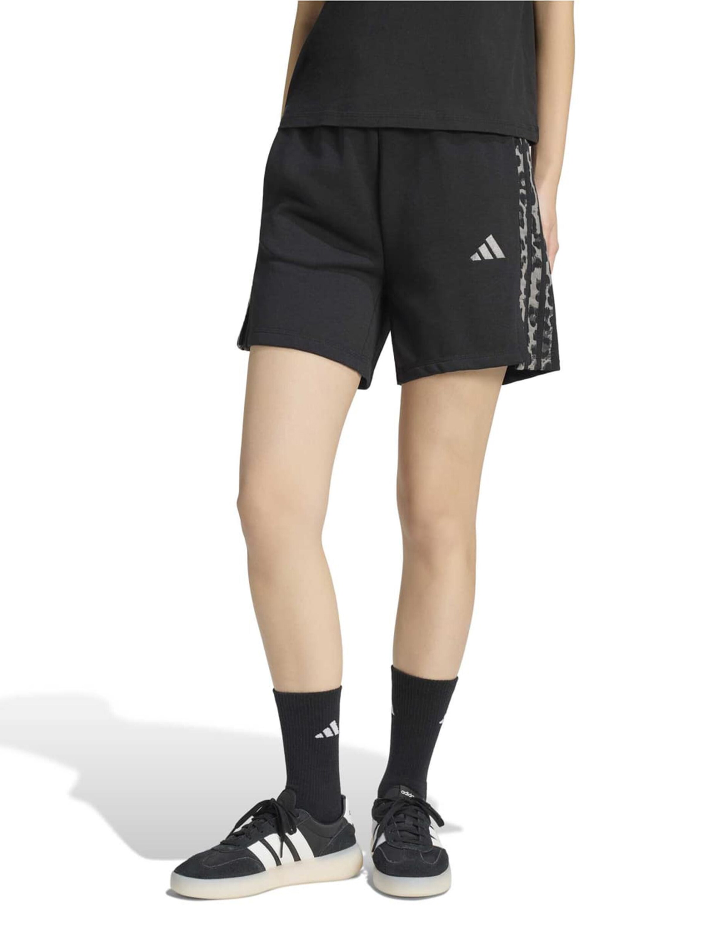 ADIDAS SPORTSWEAR Regular Спортен панталон в черно: отпред