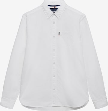 Superdry & Co Overhemd in Wit: voorkant