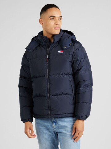 Tommy Jeans Winterjas 'ALASKA' in Blauw: voorkant