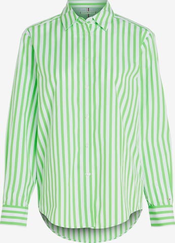 TOMMY HILFIGER Blouse in Green: front