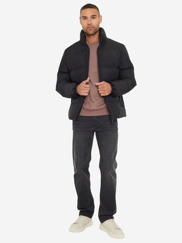 Threadbare Jacke 'Plum' in Schwarz