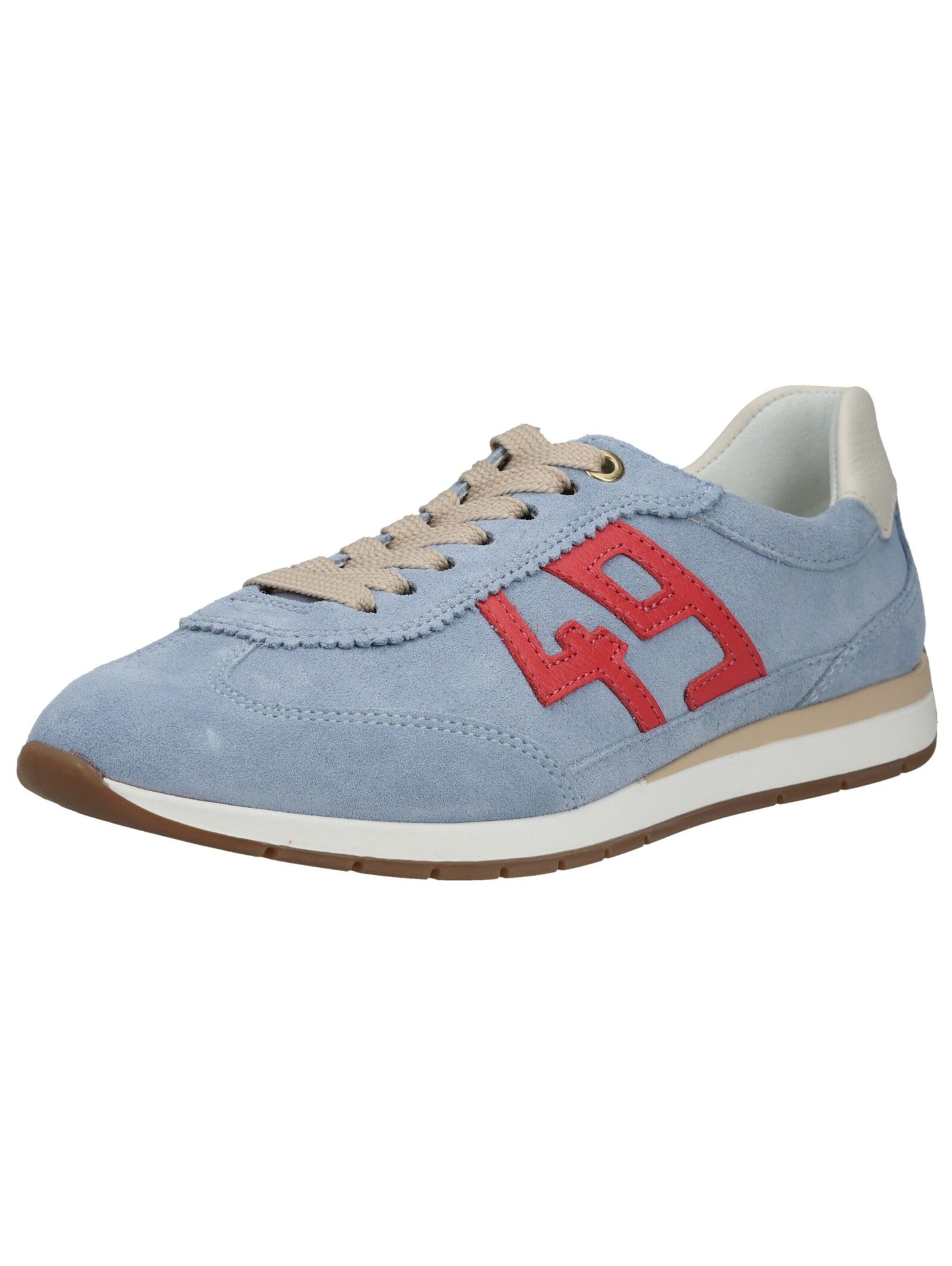 Baskets basses ARA en bleu : devant