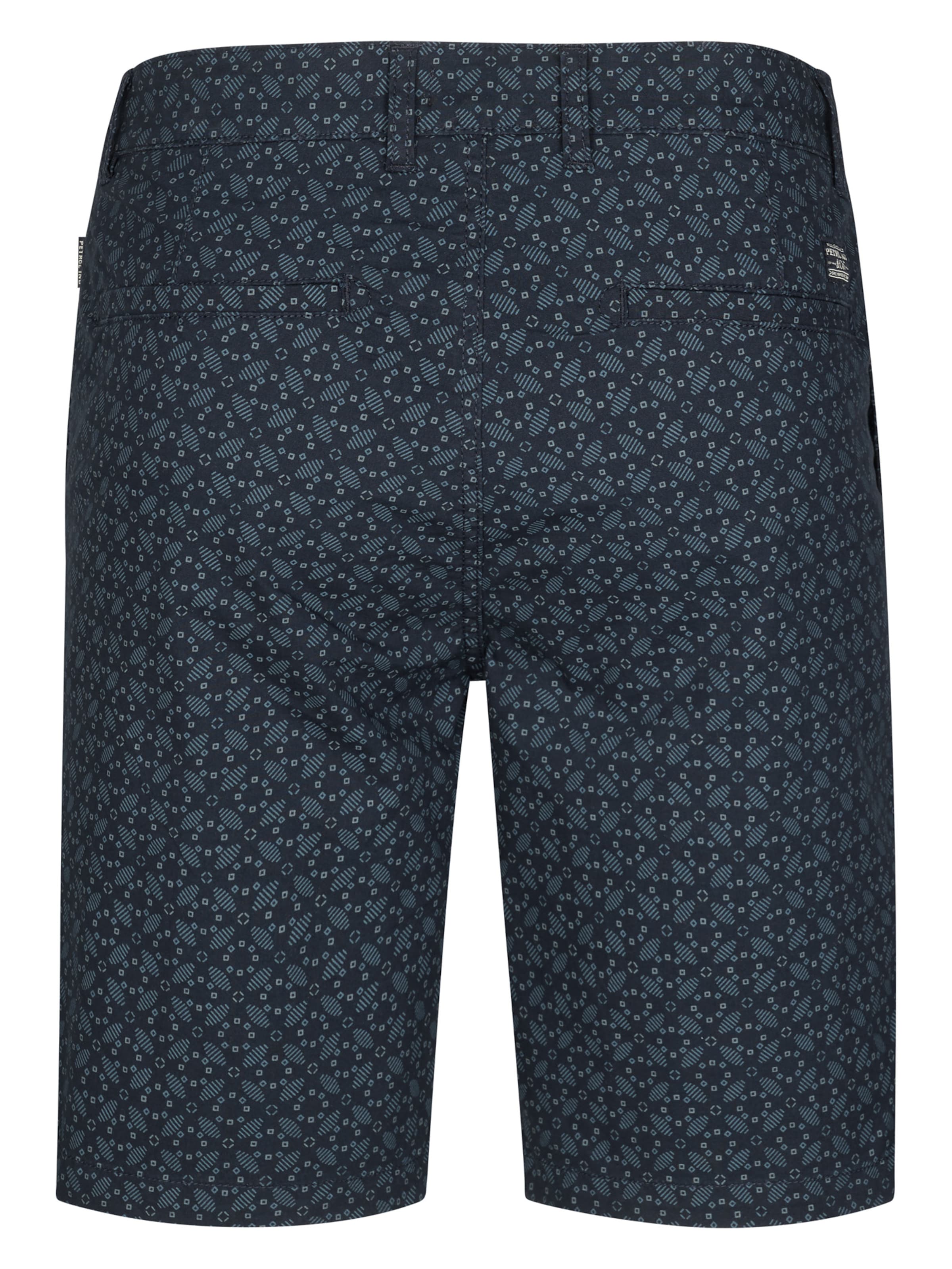 Petrol Industries Regular Chinohousut värissä sininen