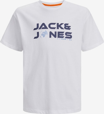 Jack & Jones Junior Tričko – bílá: přední strana