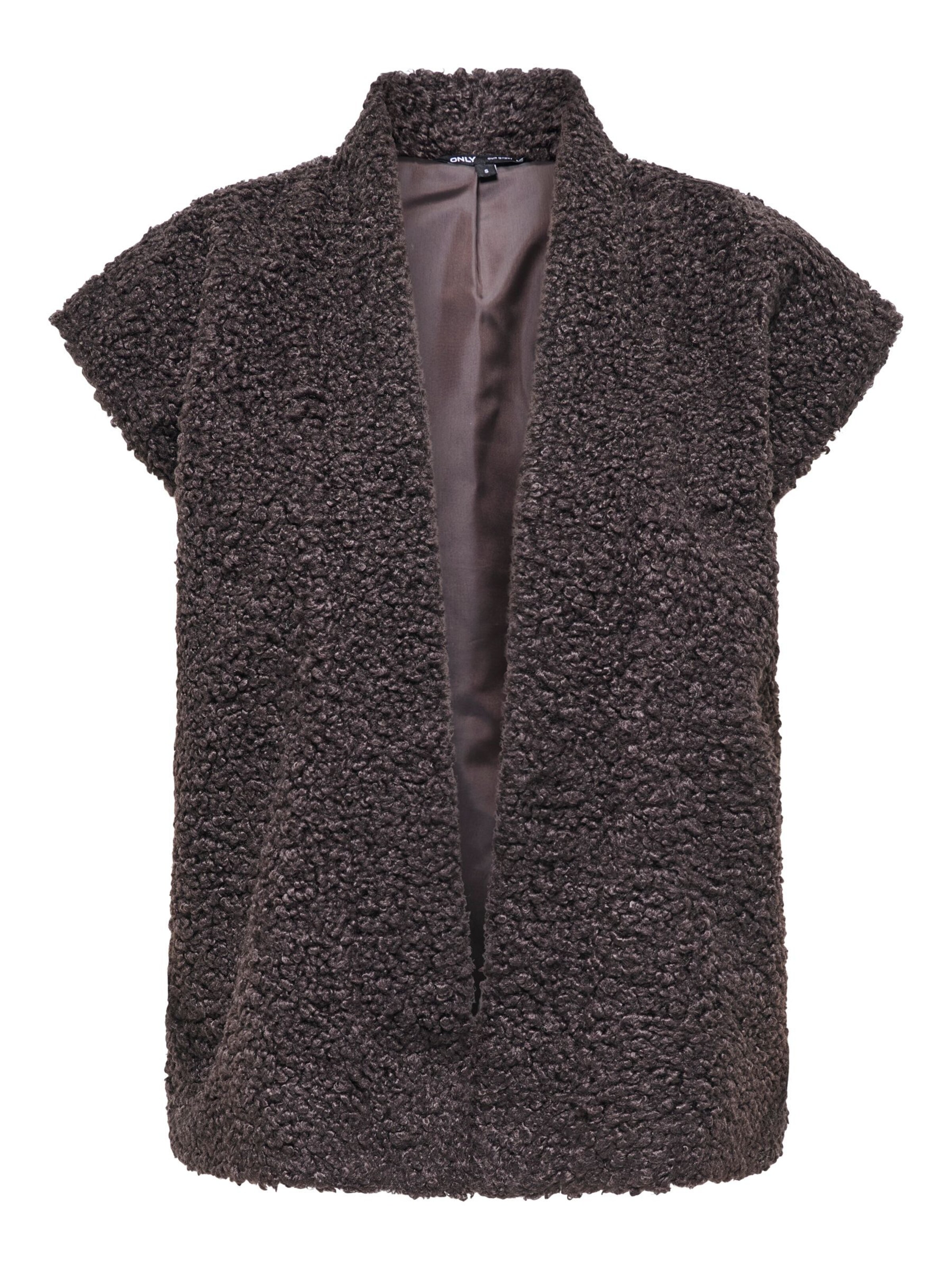 Gilet 'ONLNaya' di ONLY in marrone: frontale