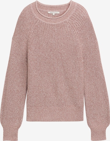 Pull-over TOM TAILOR DENIM en violet : devant