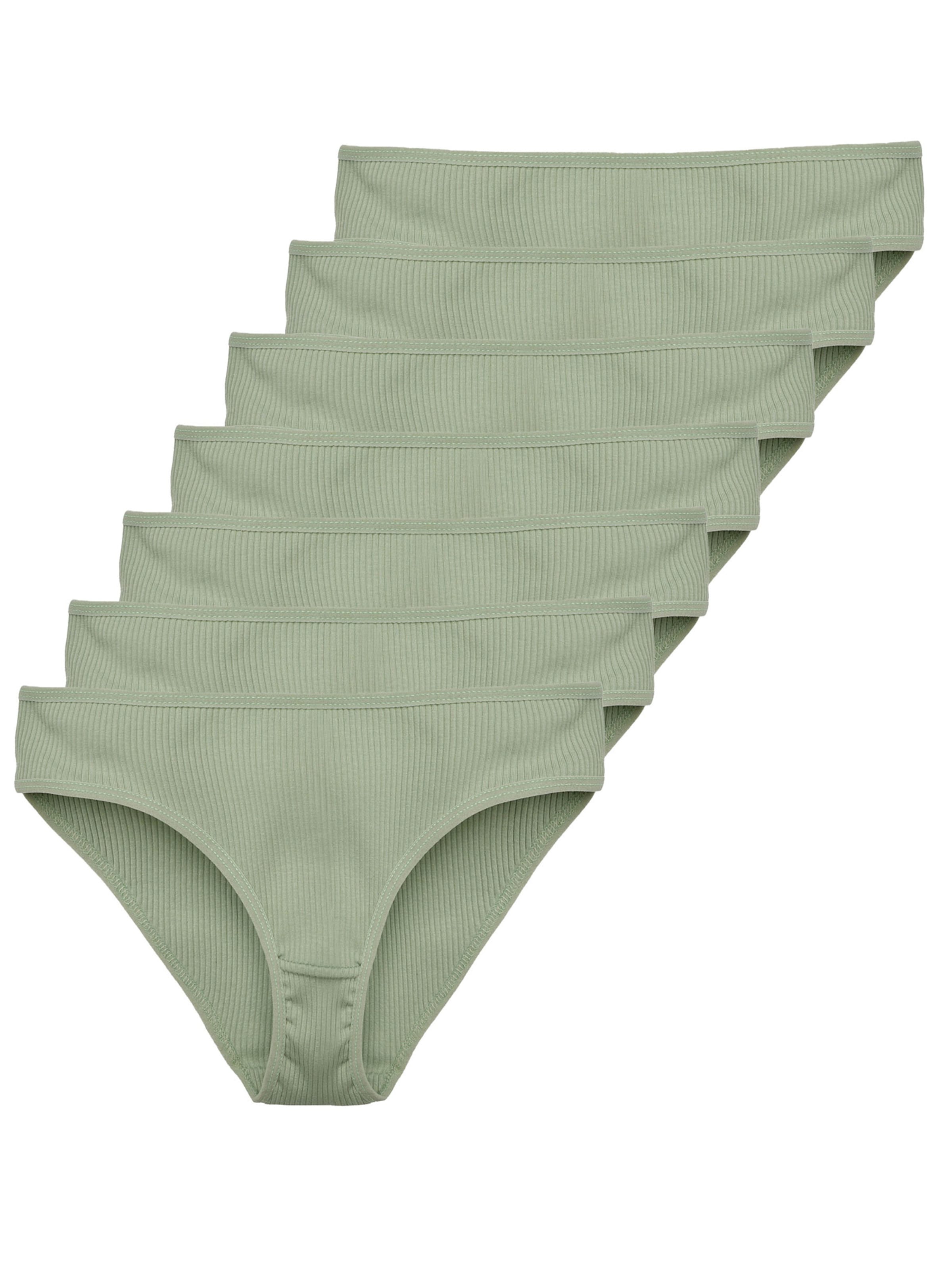 Slip 'F901' di Tazzio in verde: frontale