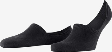 FALKE Füßlinge 'Step High Cut' in Schwarz: Vorderseite
