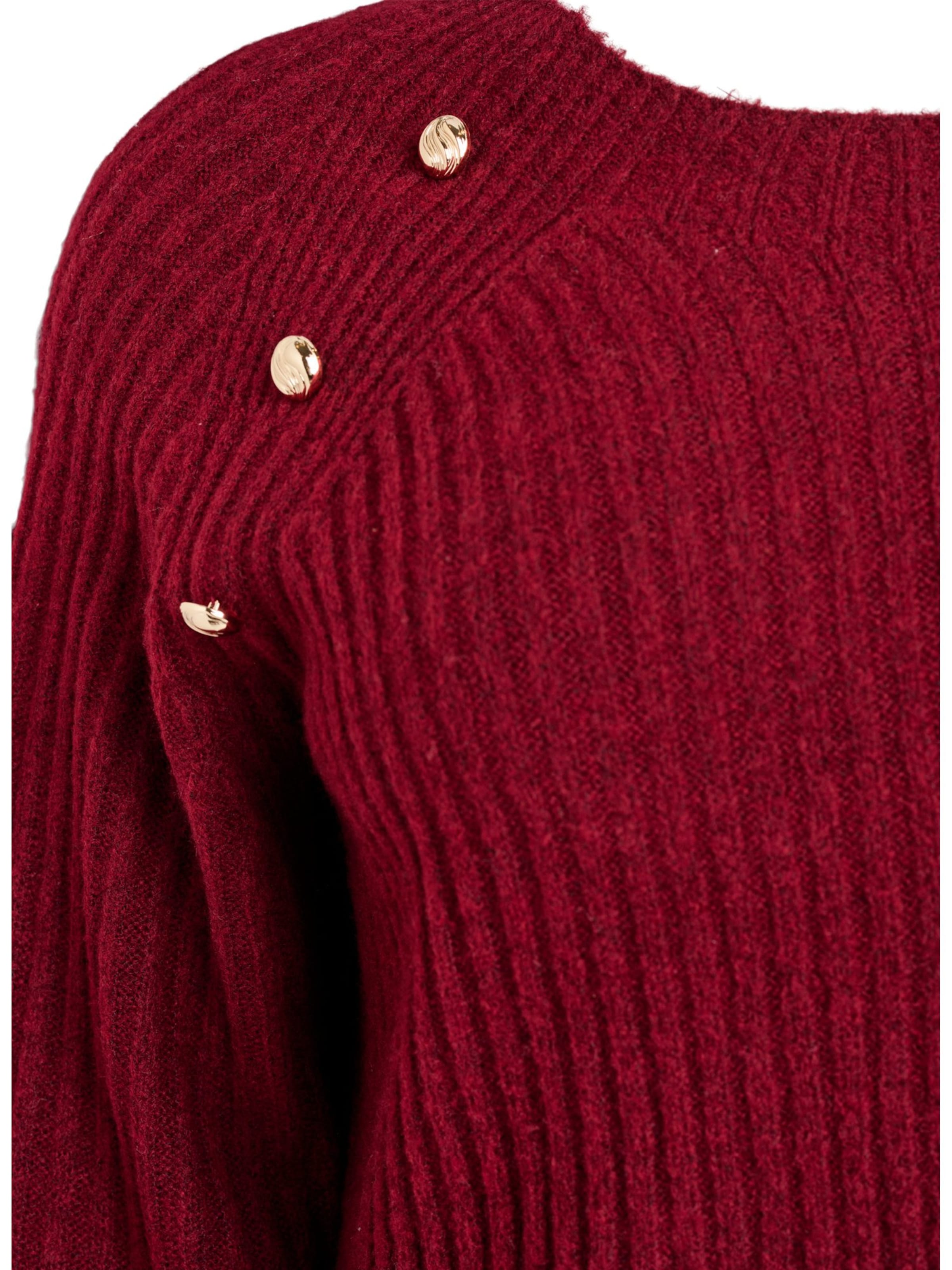 Zizzi Sweater 'Cacomfy' in Red