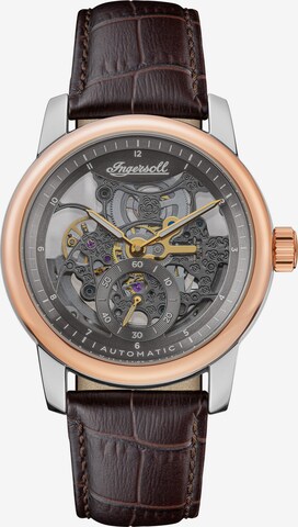 INGERSOLL Analog Watch 'Baldwin' in Brown: front