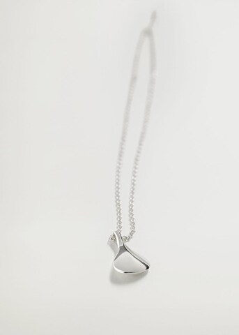 MANGO Ketting 'Salcedo' in Zilver