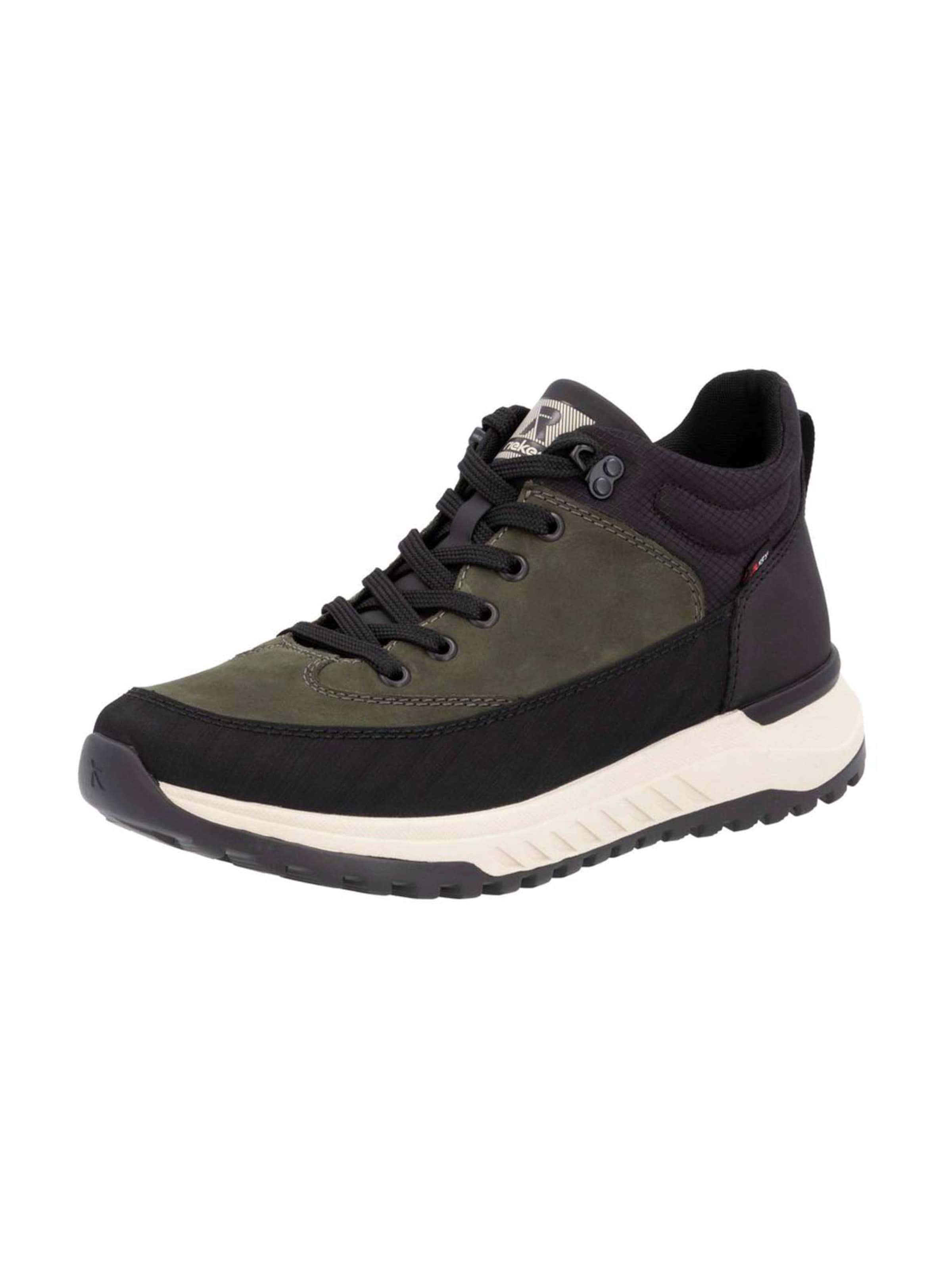 Rieker Sport Šněrovací boty – zelená: přední strana