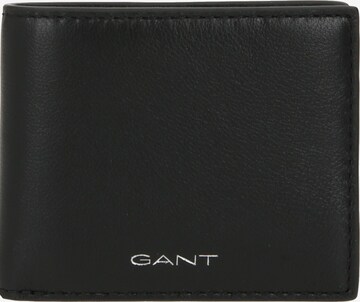 GANT Wallet in Black: front