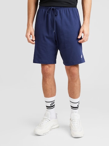 Regular Pantalon 'Club' Nike Sportswear en bleu : devant