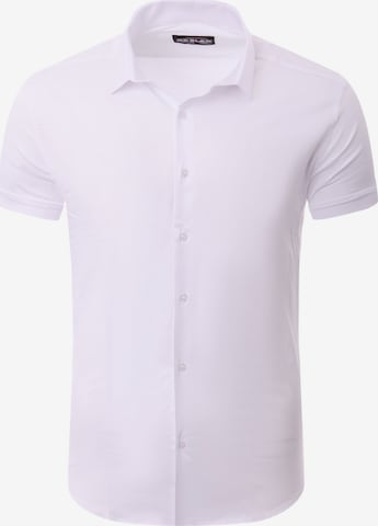 Reslad Button Up Shirt 'RS7025' in White: front