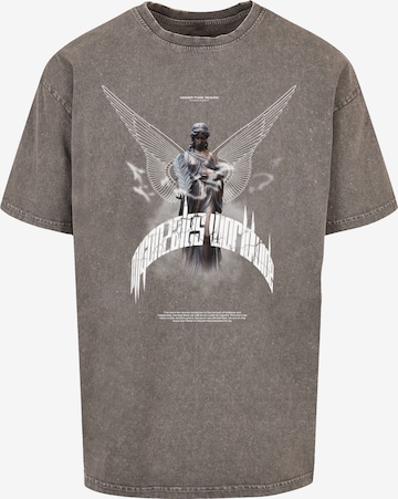 MJ Gonzales T-Shirt 'Higher Than Heaven' in Grau: Vorderseite