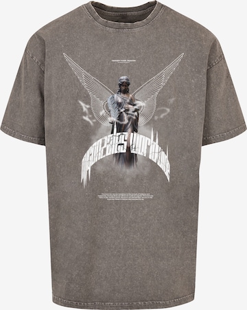 MJ Gonzales Shirt 'Higher Than Heaven' in Grey: front