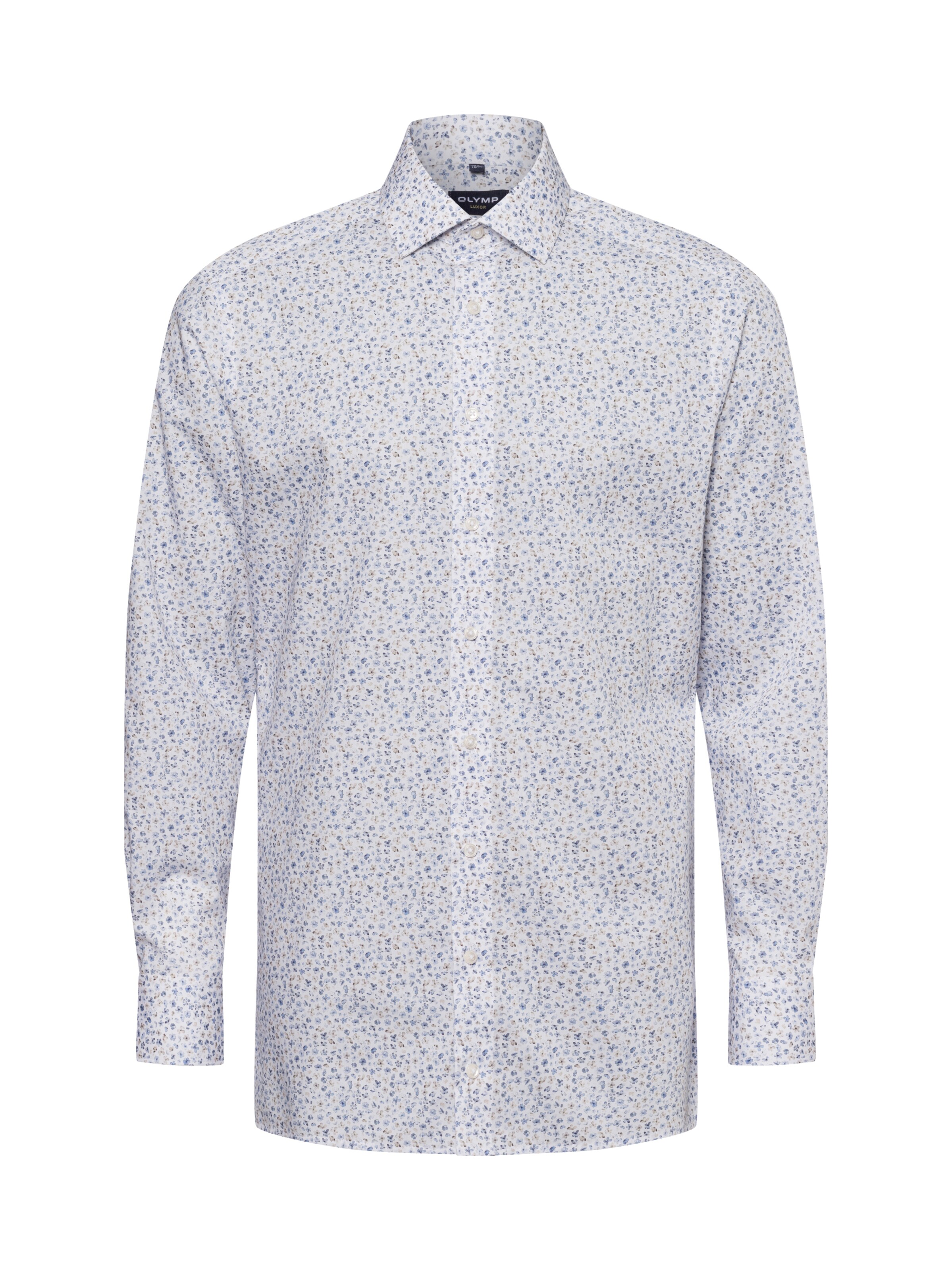 OLYMP Regular Fit Hemd in Weiß: Vorderseite