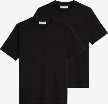 Marc O'Polo DENIM Shirt 'Basic' in Black: front